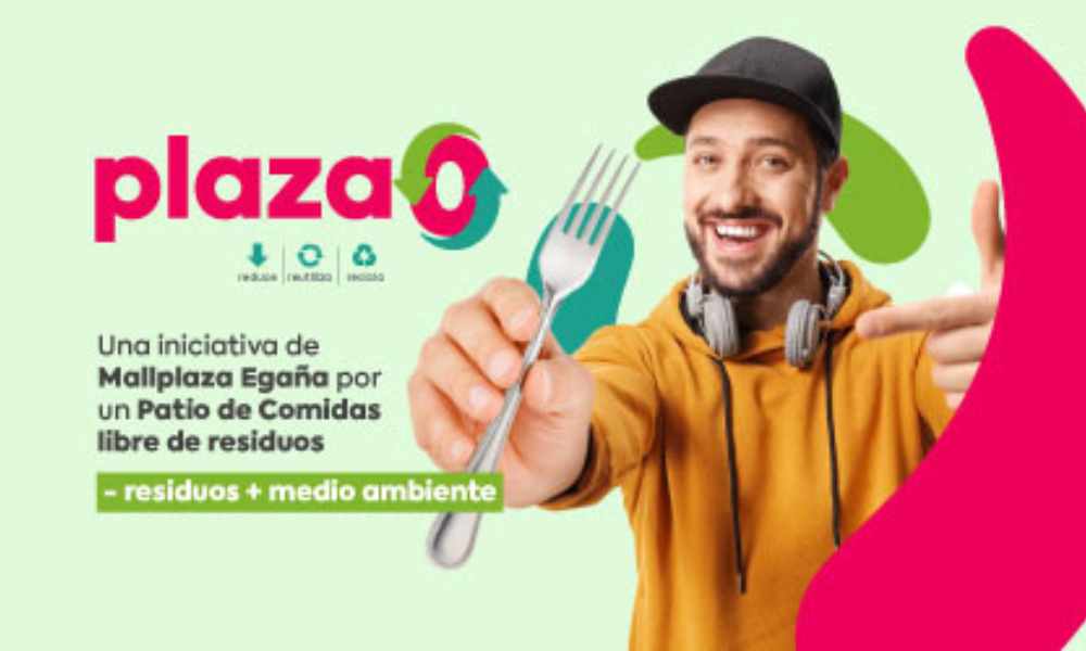 Mall Plaza es el primer Centeo Comercial que busca eliminar el uso de desechables