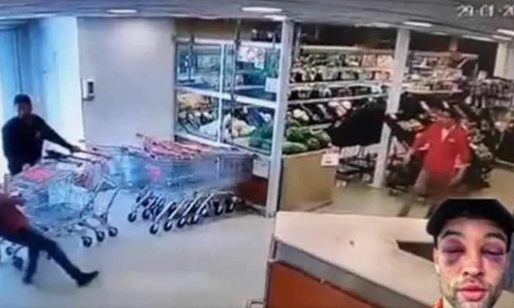“Nuevo oro para Chile”: Cibernautas celebran certero lanzamiento de botella en supermercado
