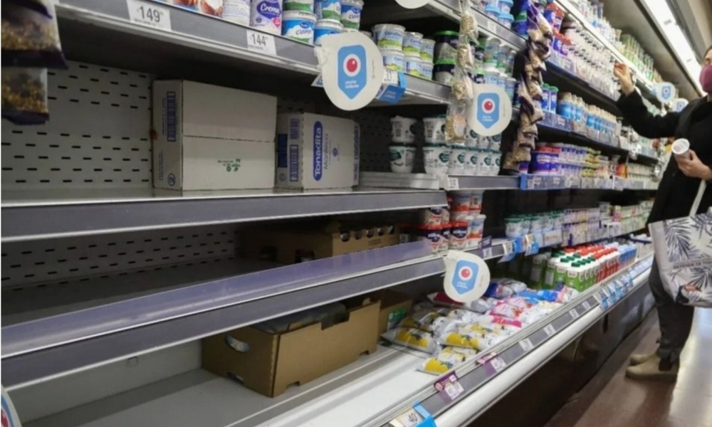 Los supermercados en Argentina admiten que sus niveles de stock están «por debajo de lo normal»