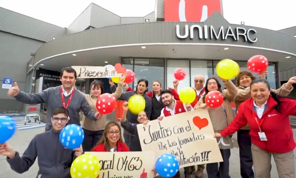 Unimarc fue parte de las Jornadas por la Rehabilitación 2023 en Magallanes