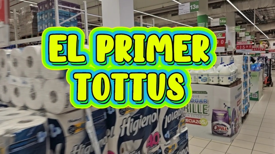 Visitando el Primer Tottus en Lima, Perú