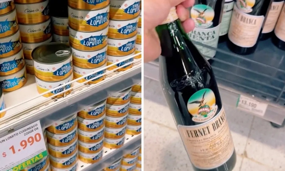 Furor por las compras en Chile: un tiktoker mostró cuáles son los alimentos que conviene comprar