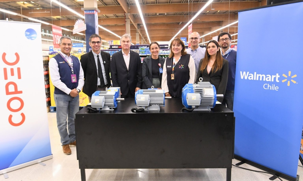 Copec y Walmart Chile implementan motores inteligentes que evitarán la emisión de más de 1.600 toneladas de CO2 al año