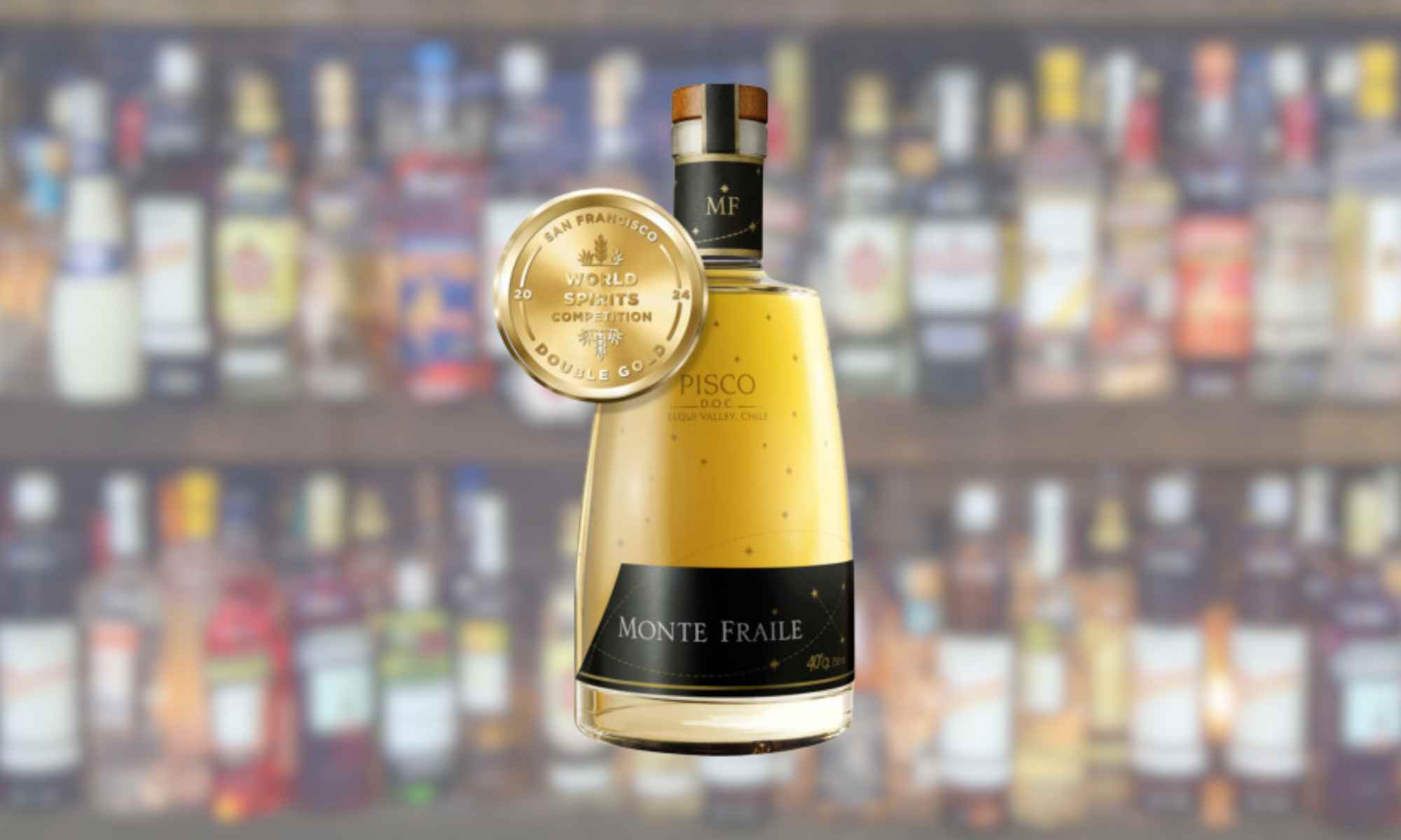 Pisco Monte Fraile fue el ganador absoluto en competencia mundial de licores