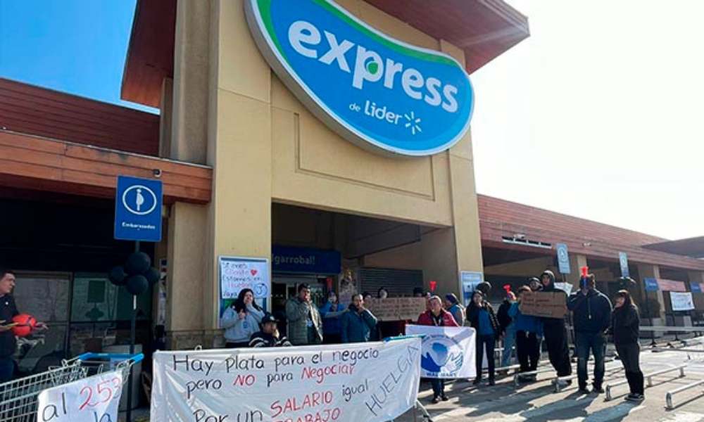 Ante huelga, Walmart Chile actualiza número de supermercados afectados y reitera apertura a dialogar