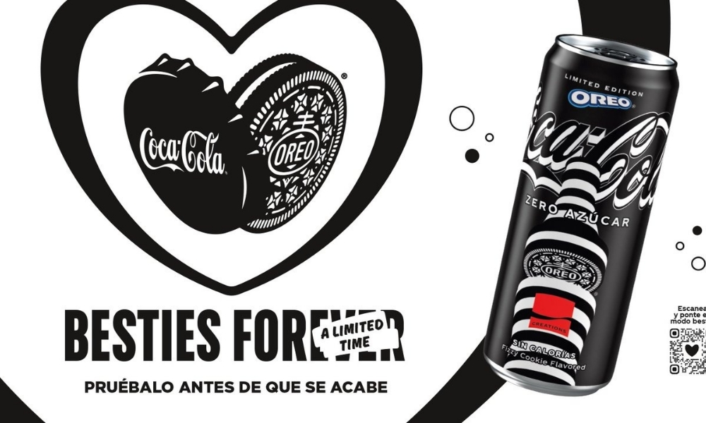 Coca-Cola y Oreo se convierten en ‘besties’ y lanzan una bebida de edición limitada que combina ambos sabores icónicos