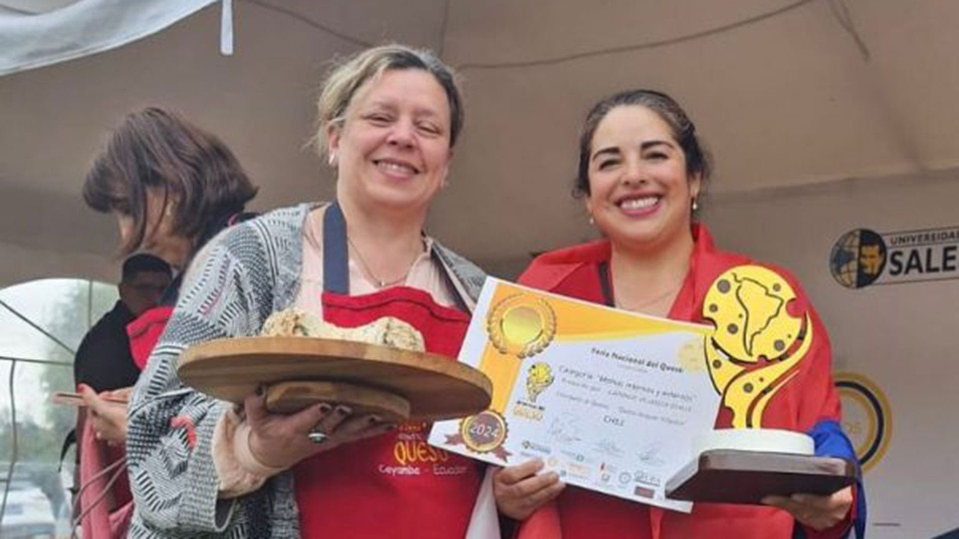 Molina es ingeniera comercial y dio vida a 'Caprinos Villaseca' hace poco más de diez años. 