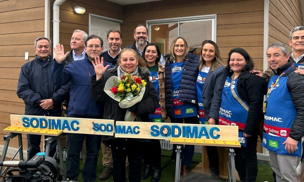 Sodimac Chile Entrega Segunda Vivienda a Trabajador Afectado por Incendios en Valparaíso