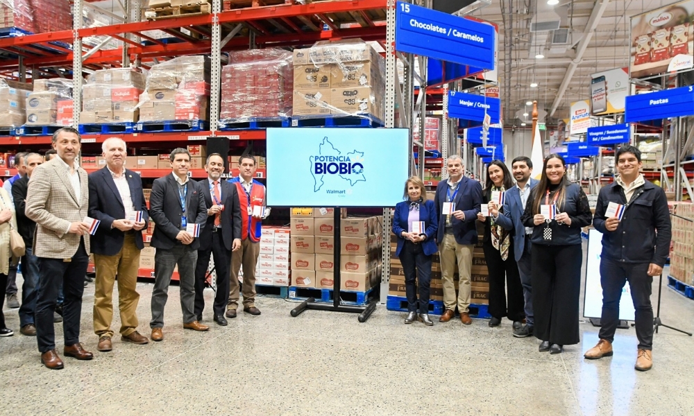 Walmart Chile anuncia fondos concursables por $100 millones para emprendedores del Biobío e inaugura el primer Central Mayorista en la región
