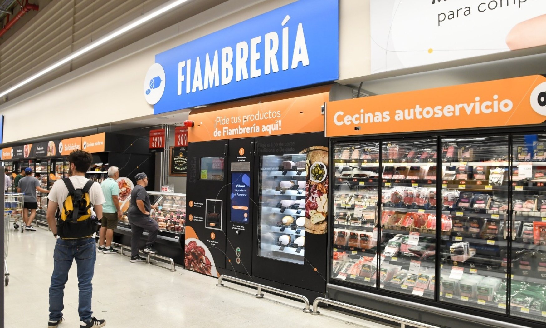 Walmart Chile revoluciona la experiencia de compra con el lanzamiento de su primera fiambrería automatizada en tienda Lider