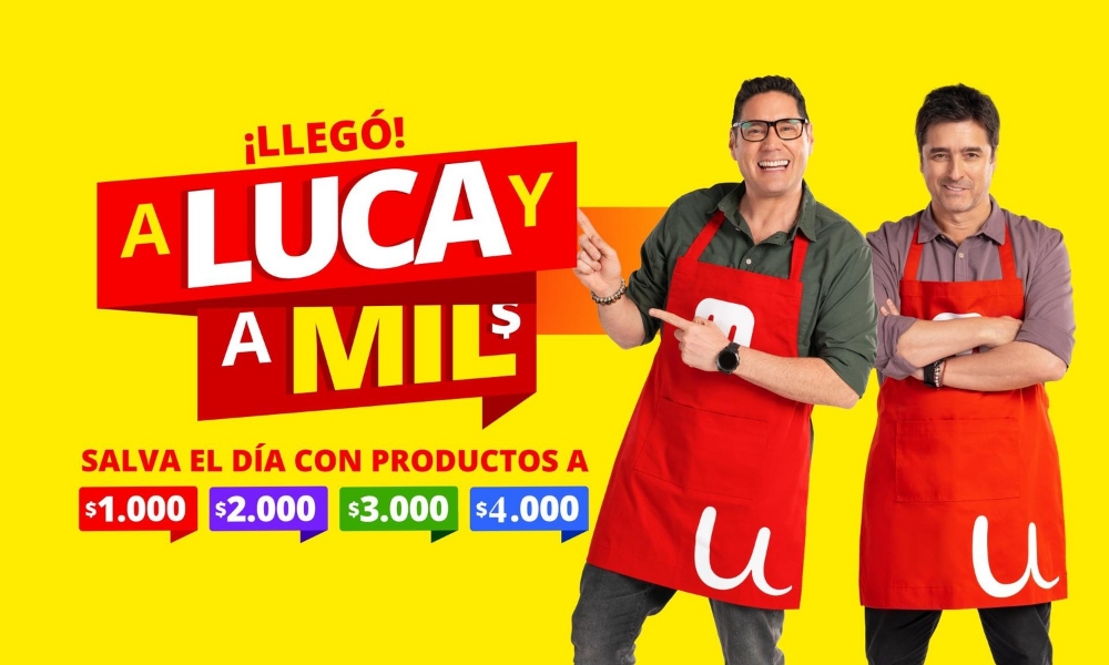 Unimarc lanza la campaña “A luca y a mil” con precios para todos los bolsillos