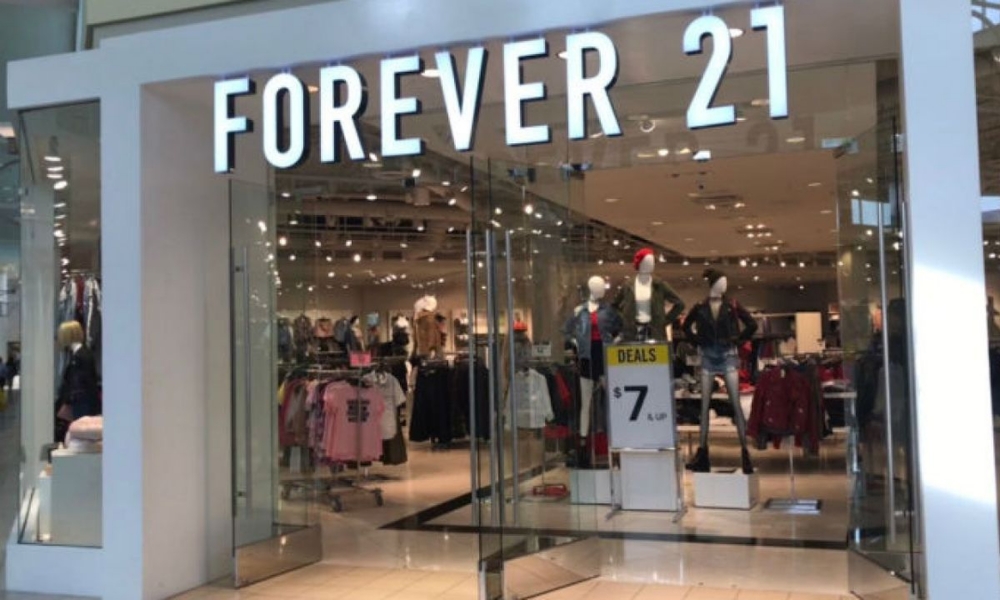 Forever 21 se declara en bancarrota por segunda vez