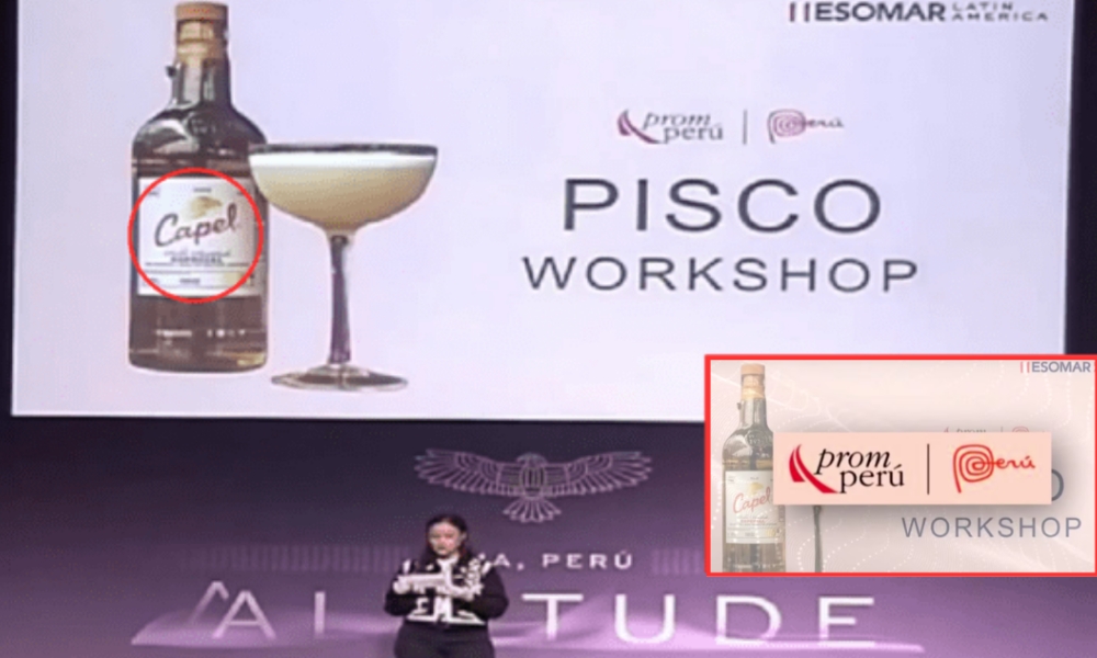 Bochorno en Perú: vincularon al pisco chileno Capel con marca peruana y reavivan la controversia