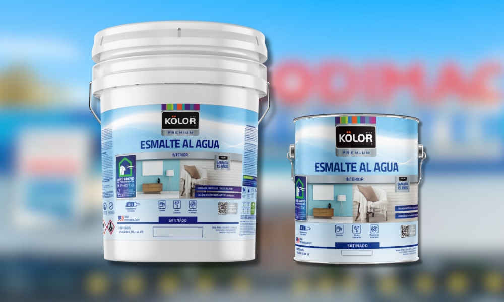 Sodimac lanzó una pintura que purifica el ambiente al interior del hogar
