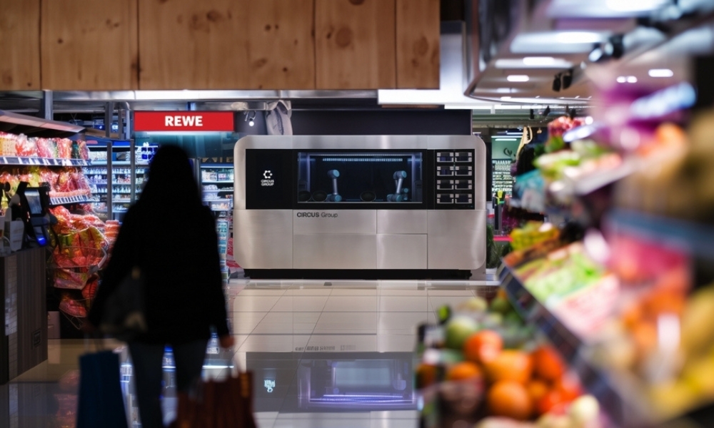 Rewe apuesta por robots para preparar comida fresca en sus supermercados