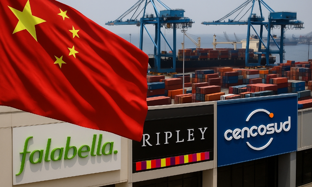 El poder de China en el retail chileno
