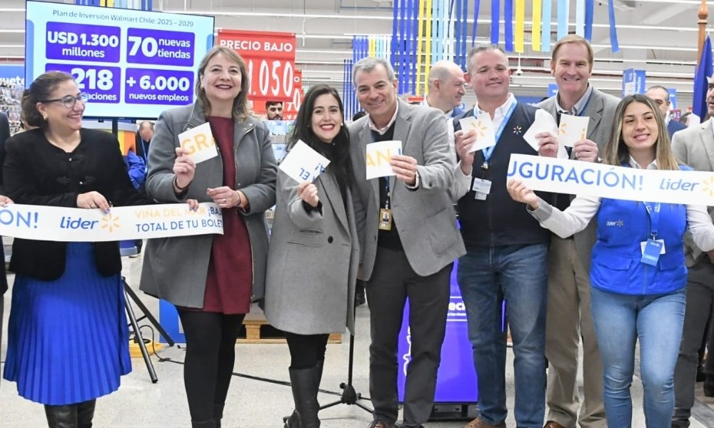 Walmart Chile concreta en Viña del Mar la apertura de su tienda 400 en el país