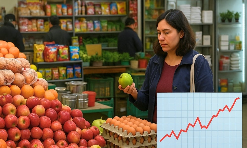 Inflación en Chile se mantiene contenida: IPC de mayo sube 0,2% impulsado por alimentos y equipamiento del hogar