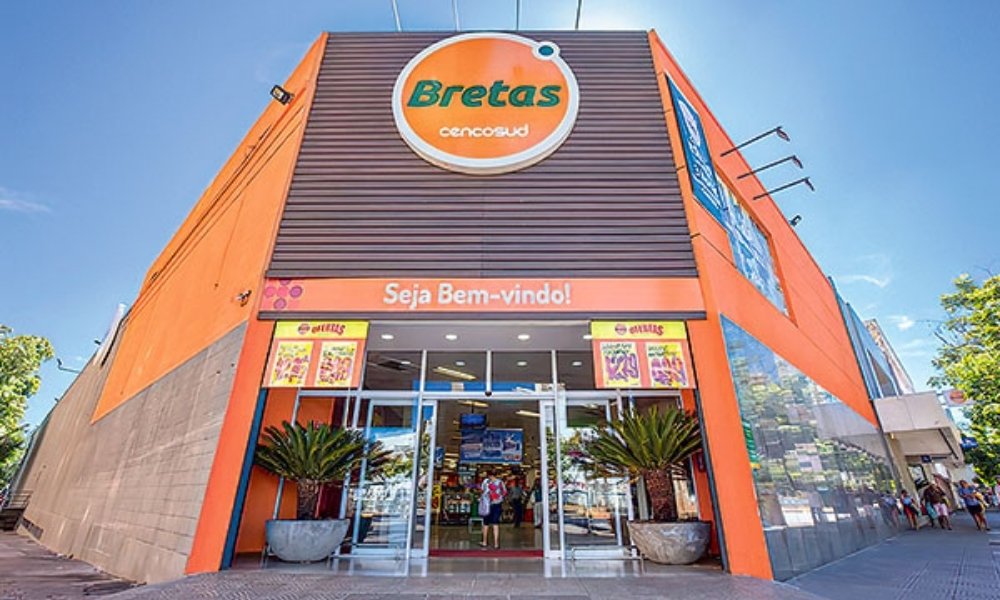 Cencosud concreta la venta de la totalidad de supermercados Bretas en Brasil por US$ 123 millones