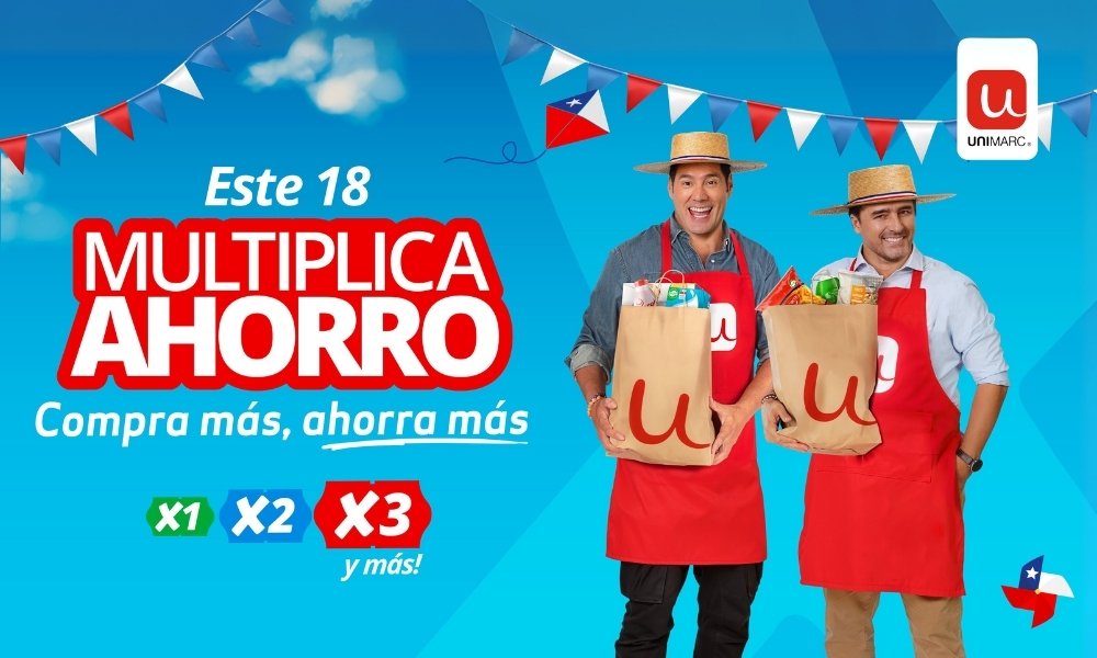 “Multiplica Ahorro”: la nueva campaña de ofertas de Unimarc