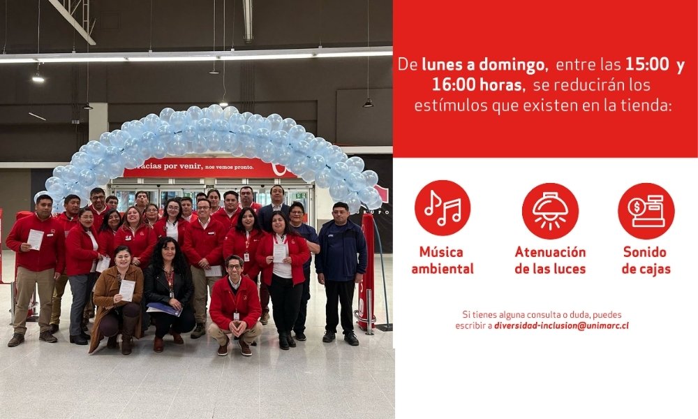 <strong>Todos los locales Unimarc ya cuentan con la “Hora Silenciosa”</strong>