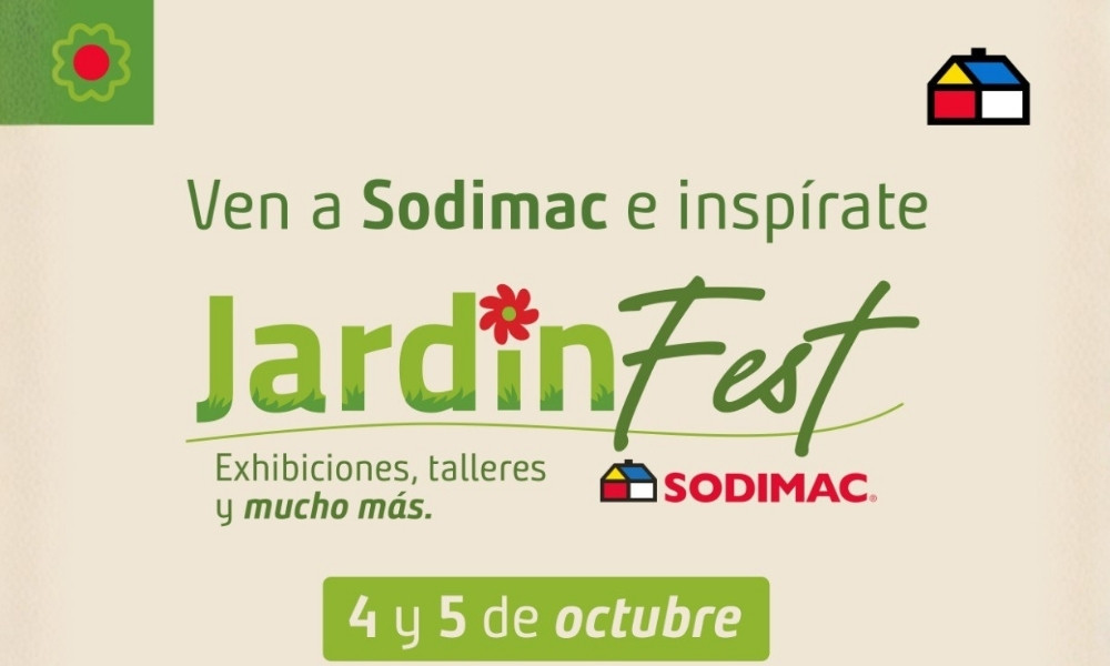 Primer “Jardín Fest” reunirá a las familias y amantes de la <strong>jardinería, paisajismo y novedades en terrazas y campings</strong>