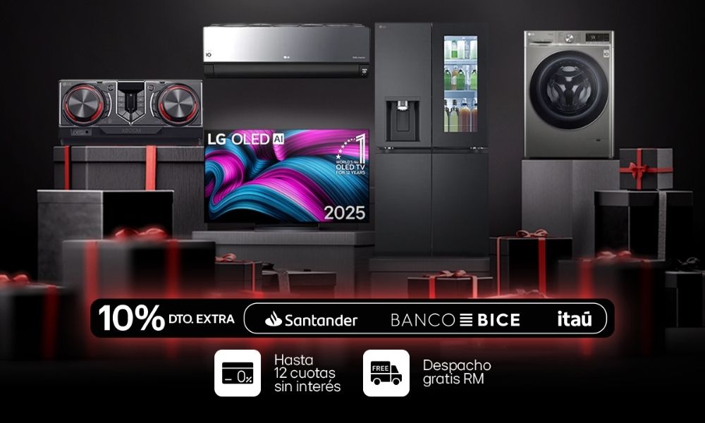El futuro a mitad de precio: rompe el Black Friday con descuentos de hasta 55% en LG.com