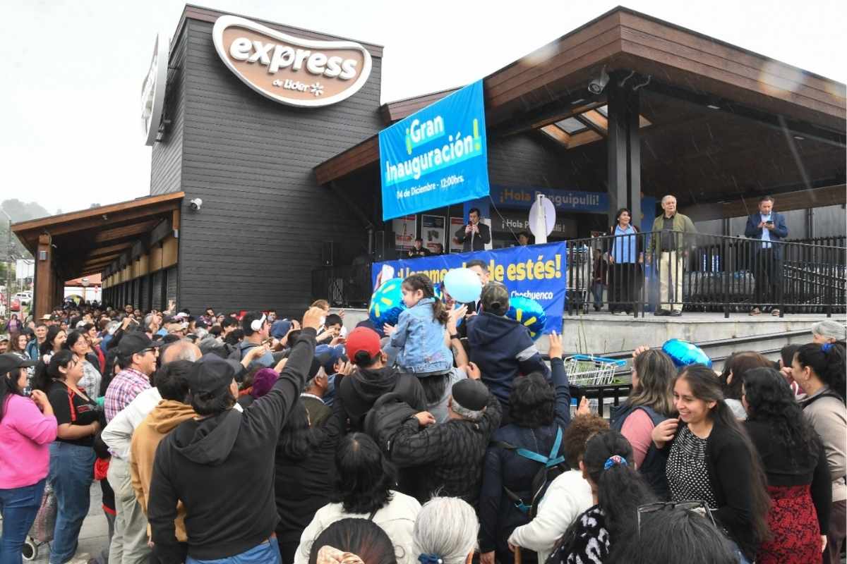Walmart Chile llega por primera vez a Panguipulli con su formato Express de Lider