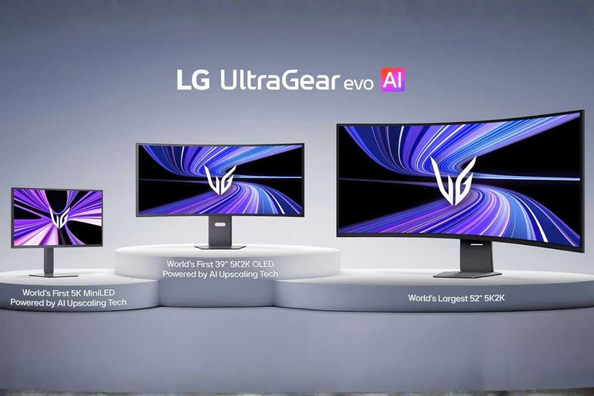 LG lanza nueva línea de monitores capaces de reconstruir audio y video en tiempo real
