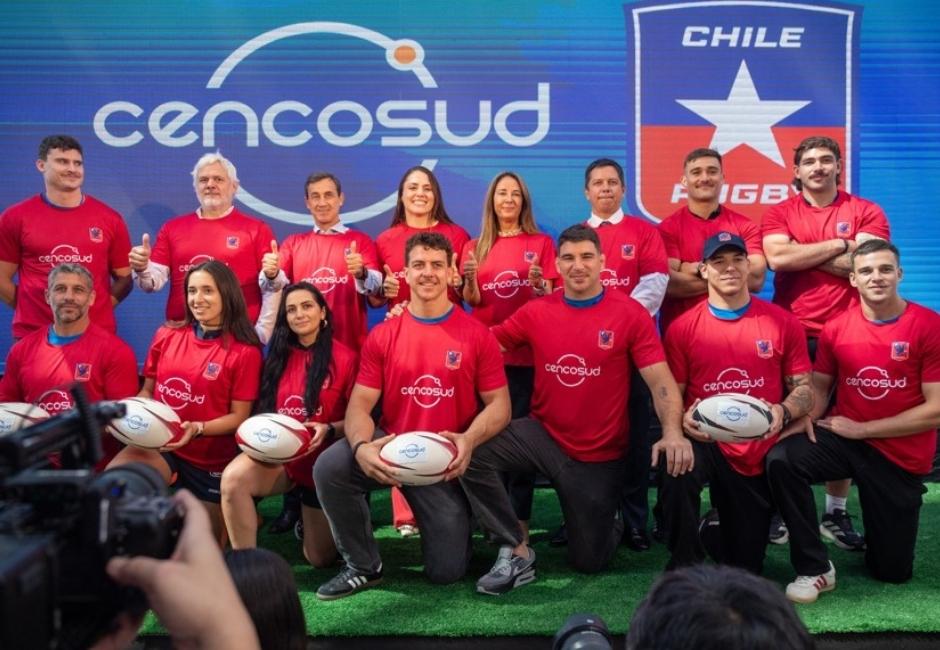 Cencosud se convierte en nuevo auspiciador oficial de la Selección Nacional de Rugby
