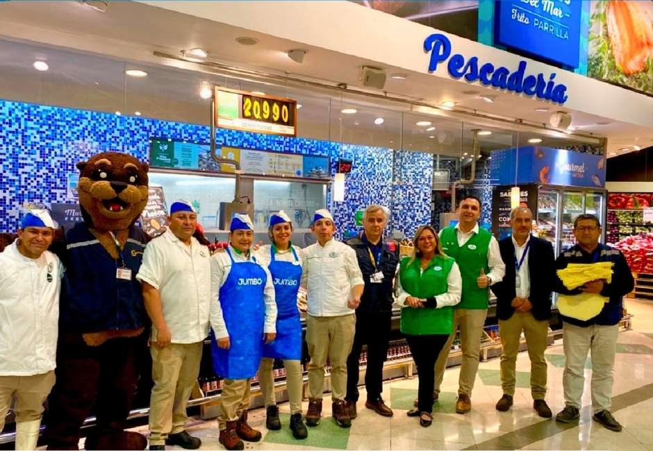 Jumbo refuerza su apuesta por la trazabilidad en productos del mar junto a Sernapesca