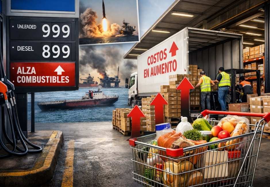 Combustibles al alza: la presión silenciosa que vuelve a tensionar los precios en supermercados en Chile