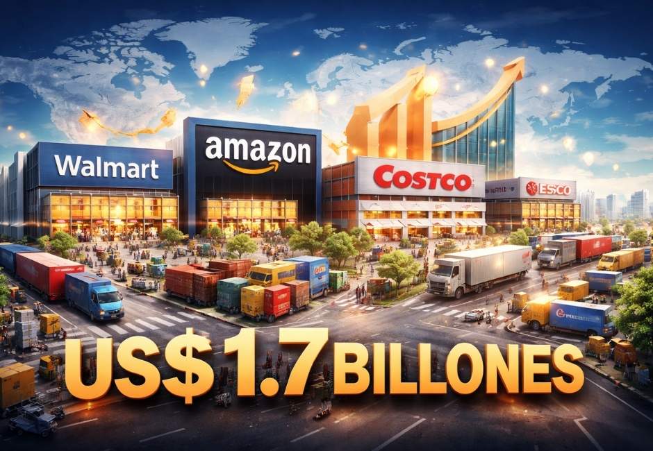Las cadenas más grandes en retail facturan más de US$1,7 billones