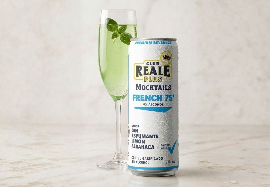 Club Reale amplía su portafolio de mocktails sin alcohol y suma French 75, un nuevo clásico reinterpretado