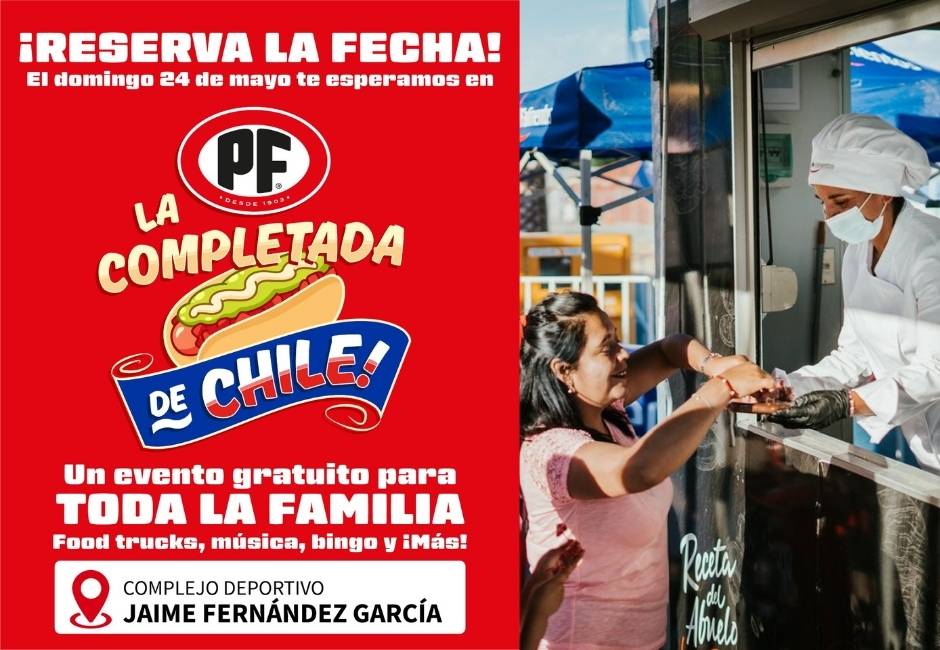 PFalimentos convierte mayo en el Mes del Completo y lo cerrará con una gran fiesta en Talca